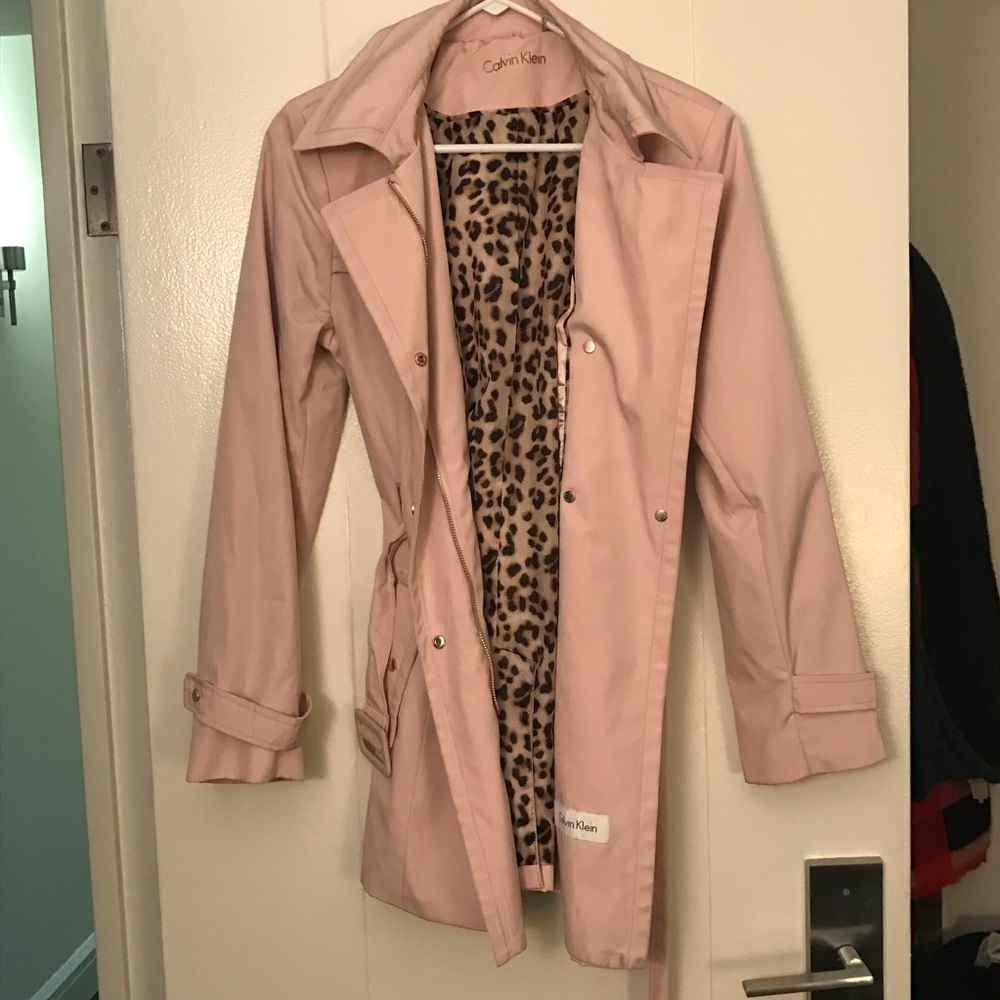 Pink Calvin Klein  Coat